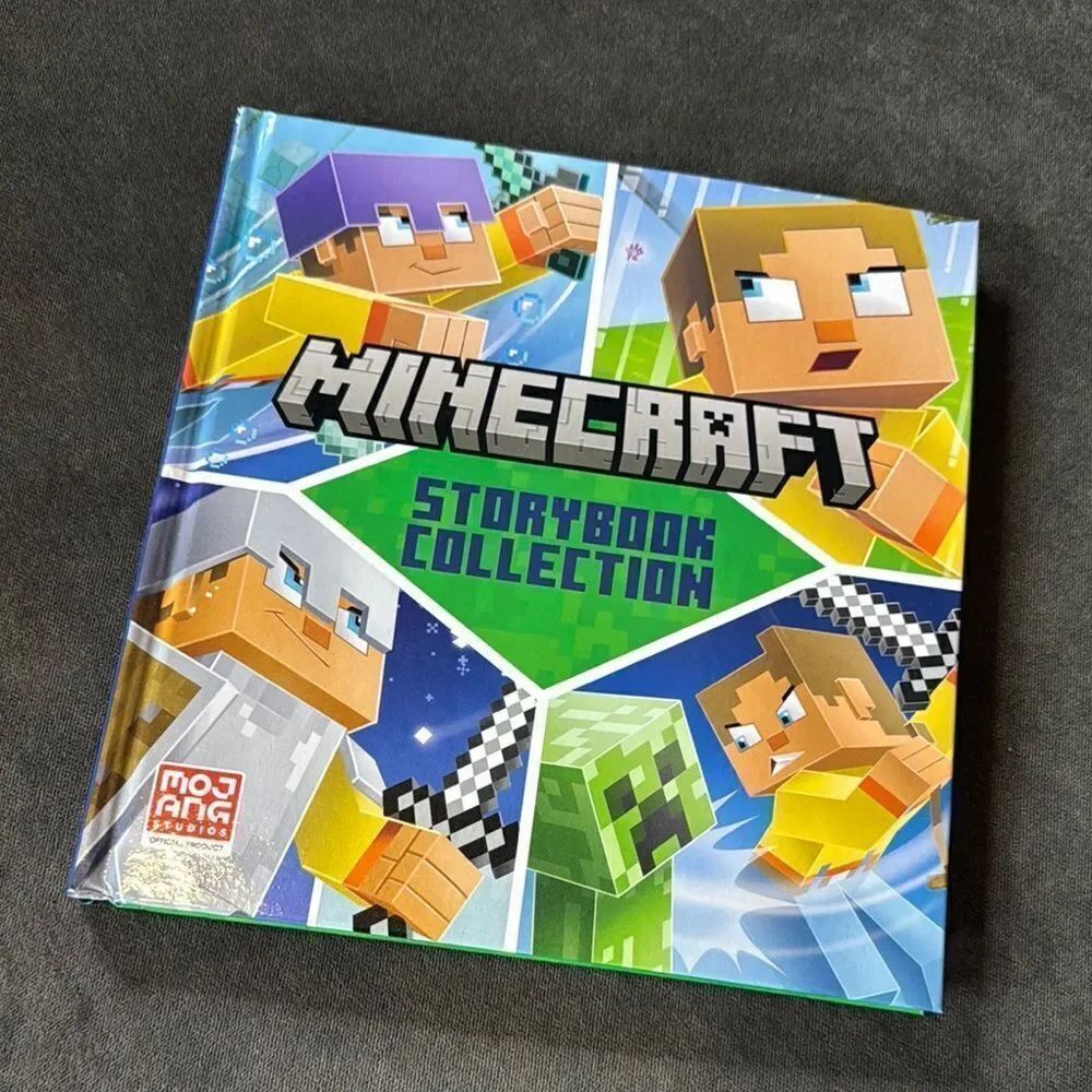 Minecraft Storybook Collection Hardcover with 7 Minecraft Stories NEW